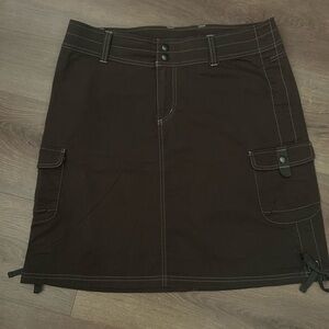 NEW Kuhl Katerina Cargo Outdoor Skirt, Army Green, size 10
